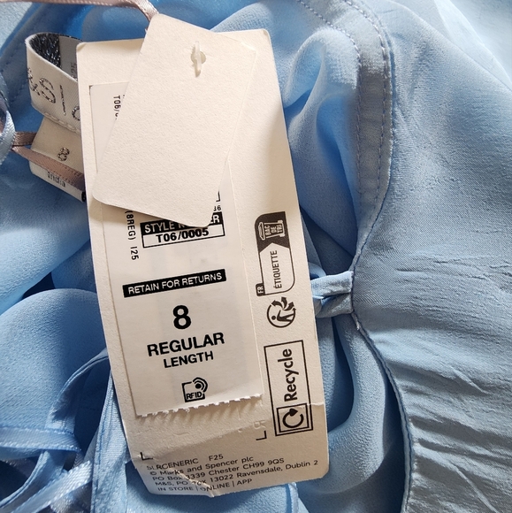 Marks and Spencer sienna miller ombre slip dress size 8 - Picture 9 of 11